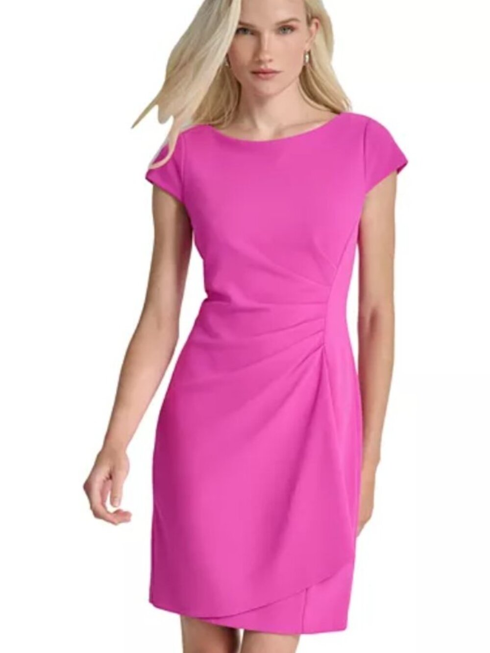 DKNY Pink Sheath Dress - Size 6